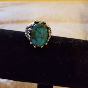 Men"s Mojave blue turquoise ring